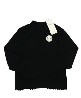 Nový černý crop top M&S