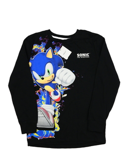 Nové černé triko Sonic Next