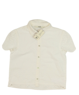 Nová bílá košile s prorážením George