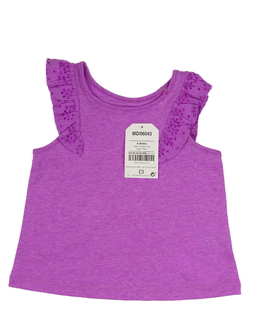 Nové fialové melírované tílko s volánky Next