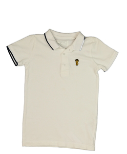 Bílé triko s límečkem Next