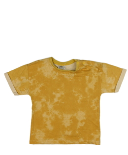 Hnědé batikované triko   