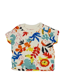 Světlé triko s obrázky Nutmeg