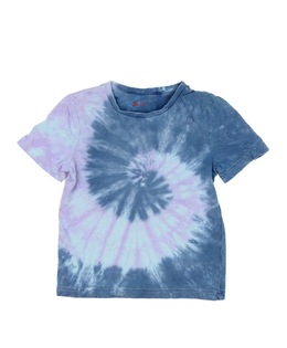 Modré batikované triko Tu 