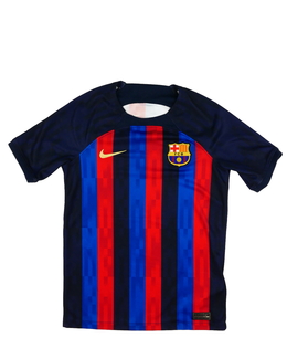 Tmavé pruhované sportovní triko Nike 