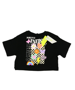 Nový černý krásný crop top George