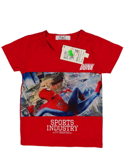 Nové červené triko se Spidermanem 
