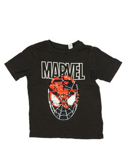 Hnědé triko Marvel H&M