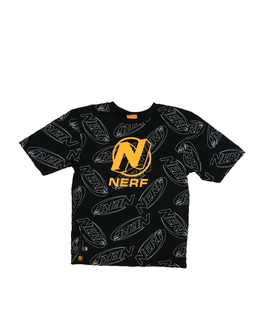 Černé triko Nerf George