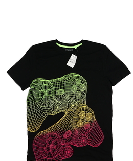 Nové černé triko vel. 176 Next