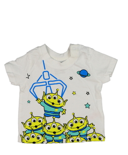 Bílé triko s příšerkami Primark