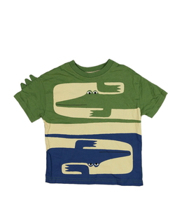 Zelené triko s krokodýly George