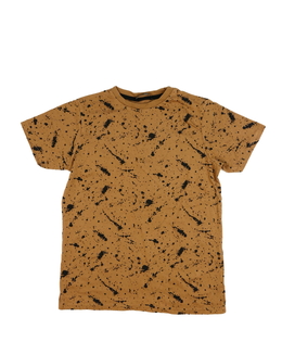 Hnědé vzorované triko George