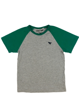 Zeleno-šedé triko Next