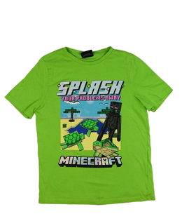 Zelené triko Minecraft 