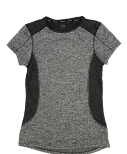 Šedé melírované triko EUR 36