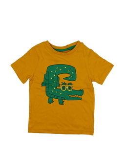 Žluté triko s krokodýlem Tu 