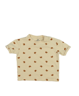 Hnědé triko s medvědy Next