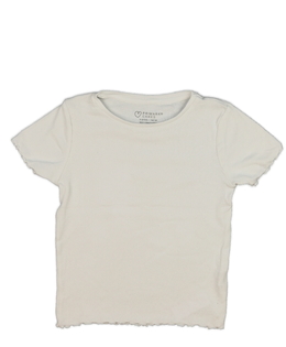 Bílé žebrované triko Primark 