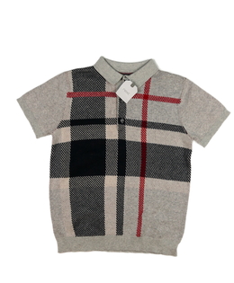 Nové šedé pletené triko s límečkem Next