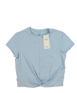 Nový modrý crop top M&S
