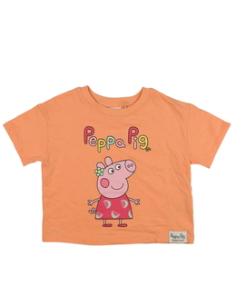 Oranžové mikinové triko Prasátko Pepa George
