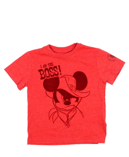 Červené triko Mickey 