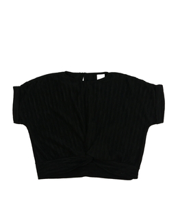 Černý crop top Zara