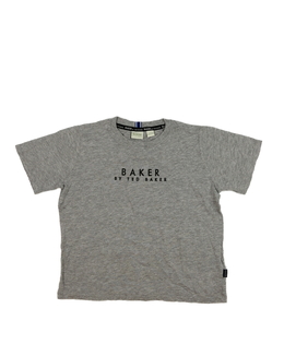 Šedé melírované triko Baker 