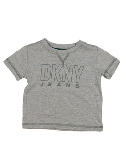 Šedé melírované triko DKNY 