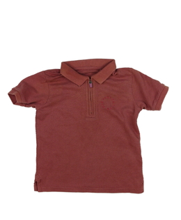 Růžové triko s límečkem George