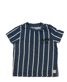 Modré pruhované triko F&F