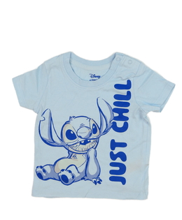 Světle modré triko Stitch Primark 