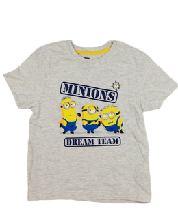 Šedé melírované triko Mimoni Primark 