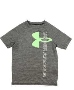 Šedé melírované sportovní triko Under Armour 