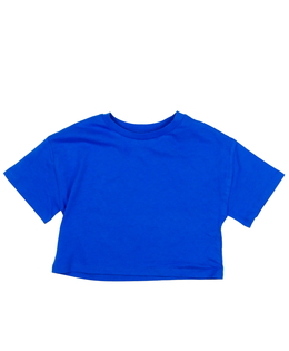 Modrý crop top Next