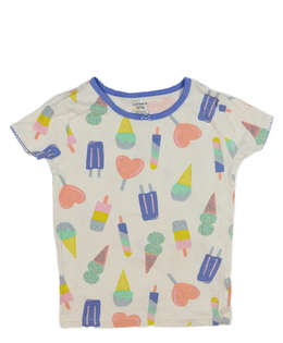 Světlé triko se zmrzlinami Carter´s 