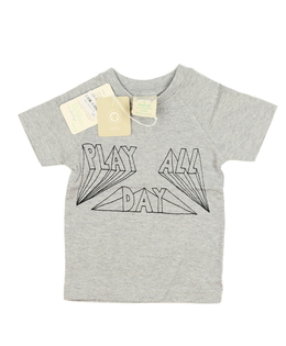 Nové šedé melírované triko 