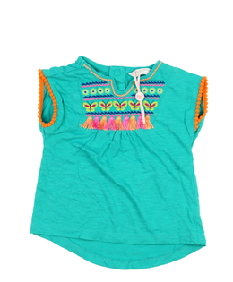 Zelené melírované triko M&Co