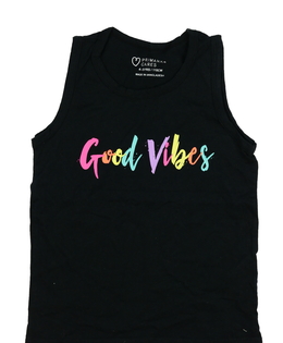 Černé tílko s nápisem Primark 