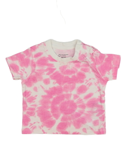 Růžové batikované triko Primark 