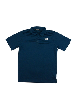 Modré triko s límečkem vel. 176 The North Face