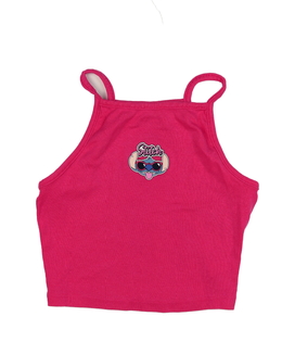 Růžový crop top Stitch Disney George