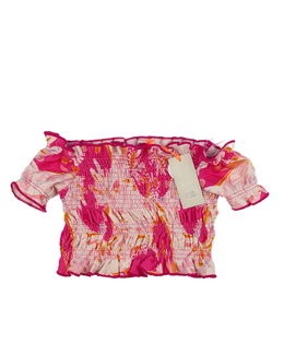 Nový barevný crop top s listy River Island 