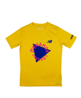 Žluté sportovní triko New Balance 
