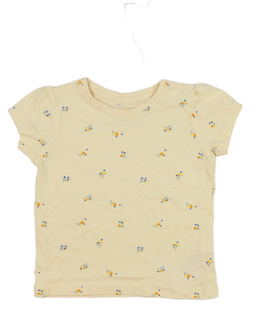 Žluté květinové triko Primark 