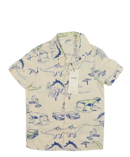 Nová světlá dinosauří košile M&S