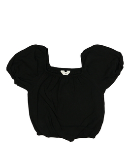 Černý crop top H&M
