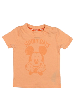 Oranžové triko Mickey Primark 