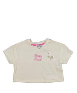 Nový krémový crop top 